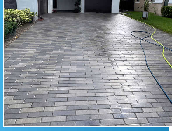 Delray Beach, FL Paver Pressure Washing Services